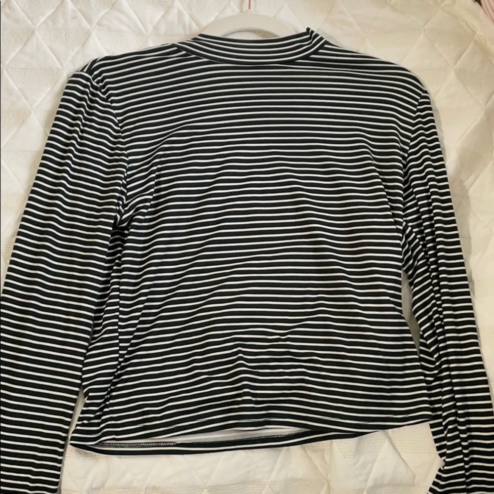 Mock neck long sleeve